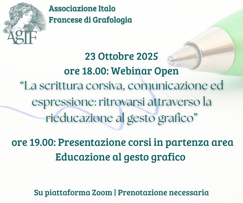 La scrittura corsiva comunicazione ed espressione. 1 La scrittura corsiva comunicazione ed espressione - 30 Ottobre 2025