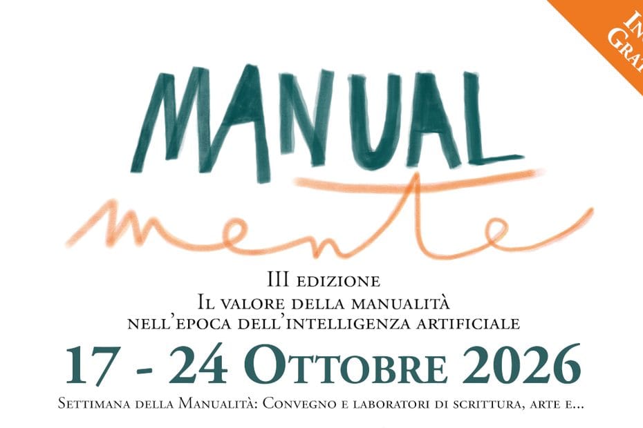Manualmente 2026 (17-24 Ottobre 2026) 1 manifesto manualmente 2026