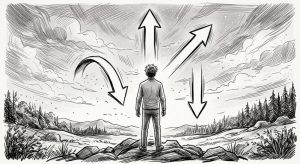 Direzione della scrittura: verticale, inclinata, rovesciata e oscillante